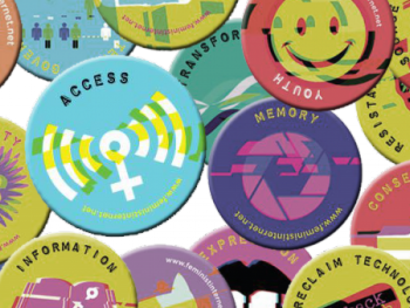 Ante La Censura, Acción Cyborgfeminista - Label Clipart (800x600), Png Download