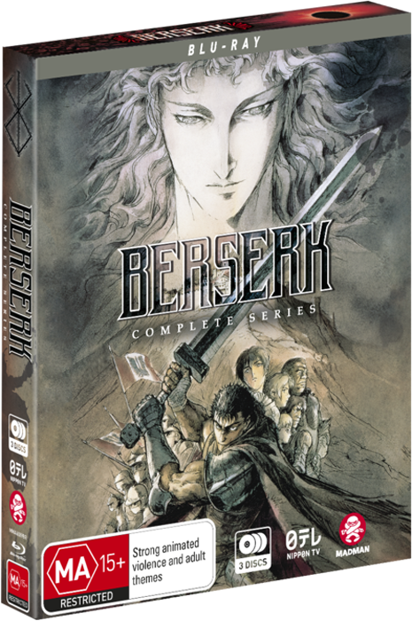 The Complete Series Limited Edition Blu Ray - Berserk Clipart (465x700), Png Download