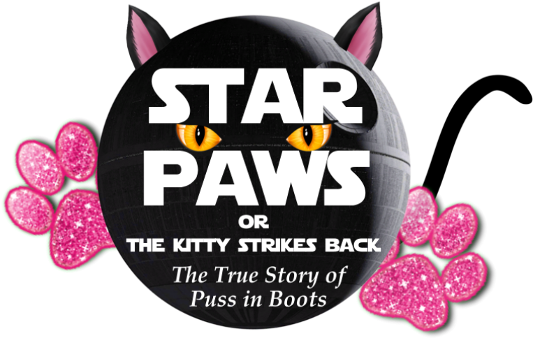 Star Paws Or The Kitty Strikes Back - Brushes Clipart (790x527), Png Download