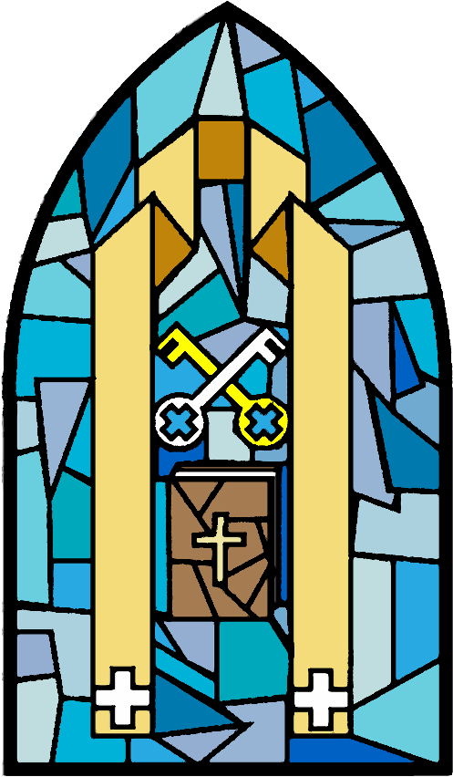 Holy Orders - Stained Glass Clipart (650x960), Png Download