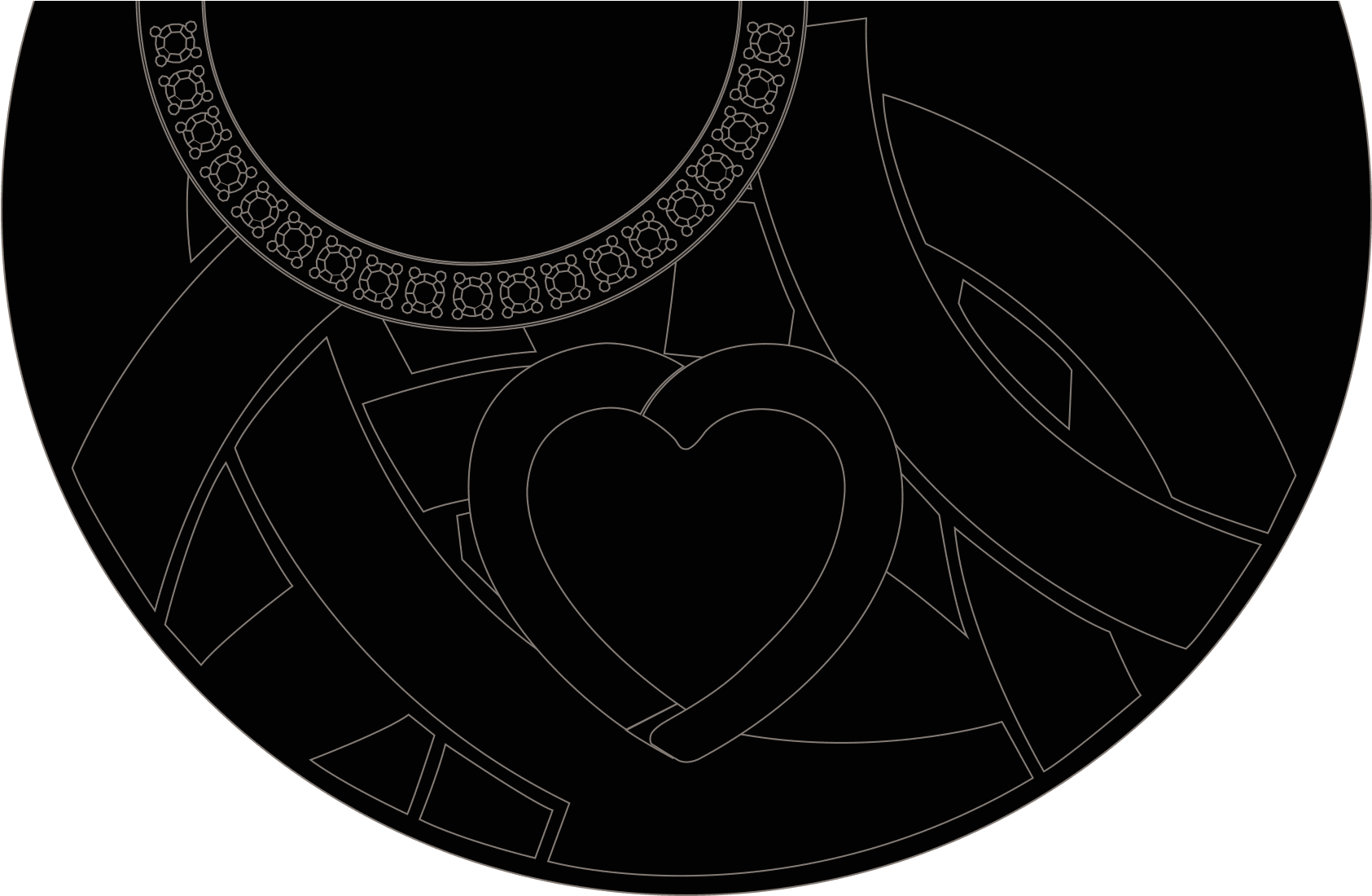 Cuore Ferragamo - Heart Clipart (1700x1115), Png Download