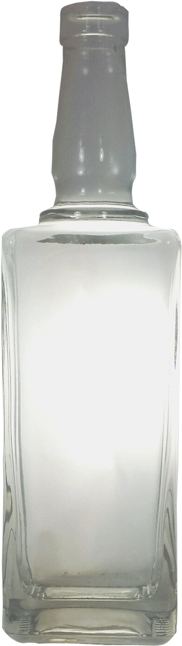 750ml Kentucky Bar Top Square Bottle Clipart (686x1500), Png Download