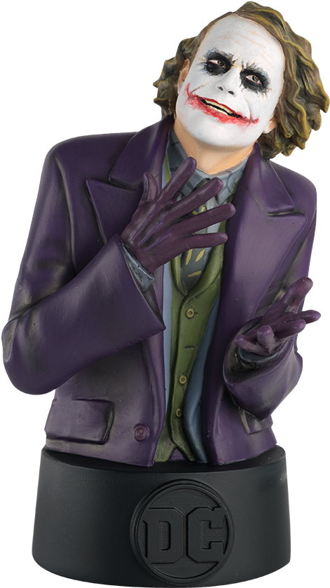 Heath Ledger Joker - Heath Ledger Joker Bust Clipart (800x848), Png Download