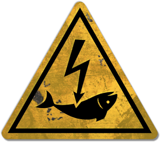 La Pesca Eléctrica,símbolo De Una Europa En Descomposición - Dangerous Chemical Sign Clipart (600x552), Png Download