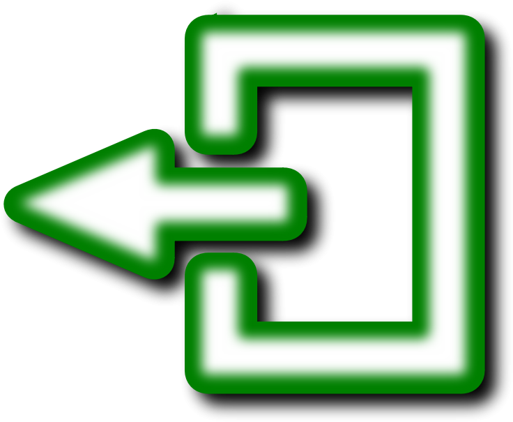 Free Exit Icon - Çıkış Png Clipart (800x641), Png Download