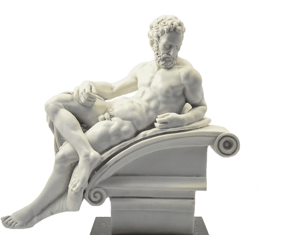 Medici Chapels Statue Of Dusk By Michelangelo 20 Cm - Statue Clipart (1024x768), Png Download