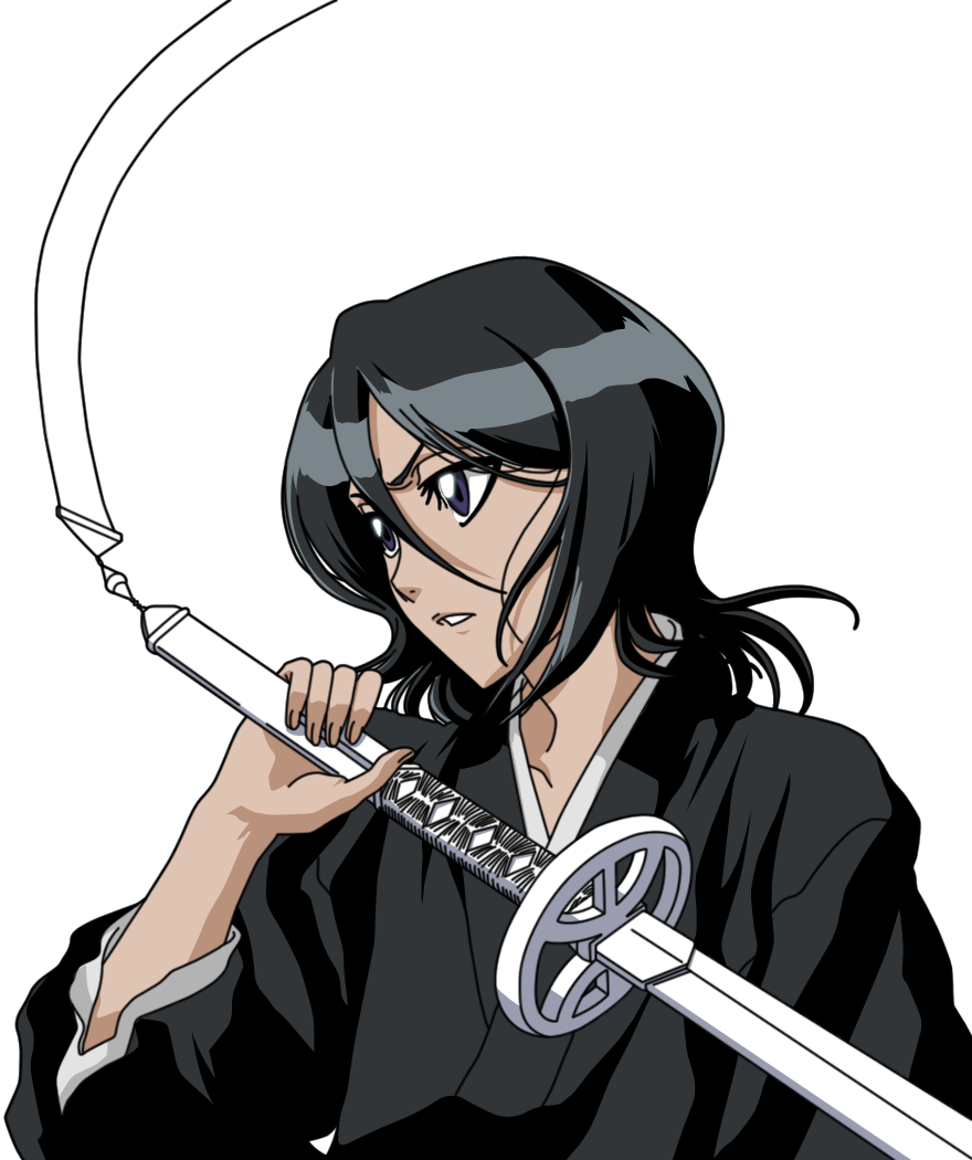 Sode No Shirayuki Wallpaper Probably Containing Anime - Bleach Rukia Kuchiki Zanpakuto Clipart (880x1050), Png Download