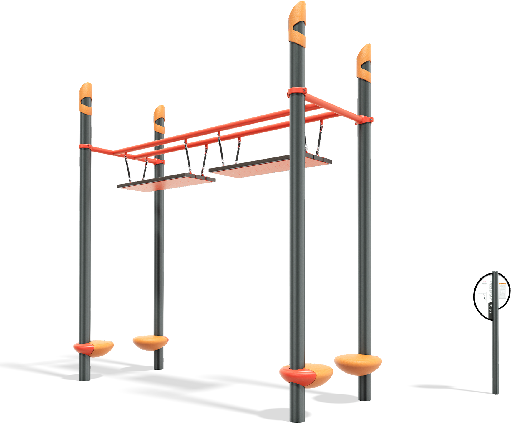 New Fitcore™ Extreme Unstable Bridge Ladder Golf Clipart Large Size