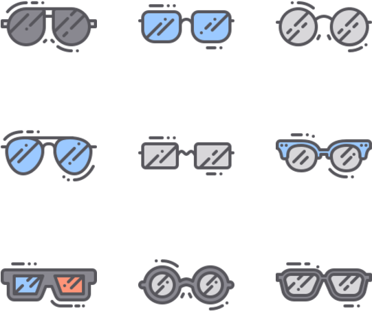 Eyeglasses Clipart (600x564), Png Download