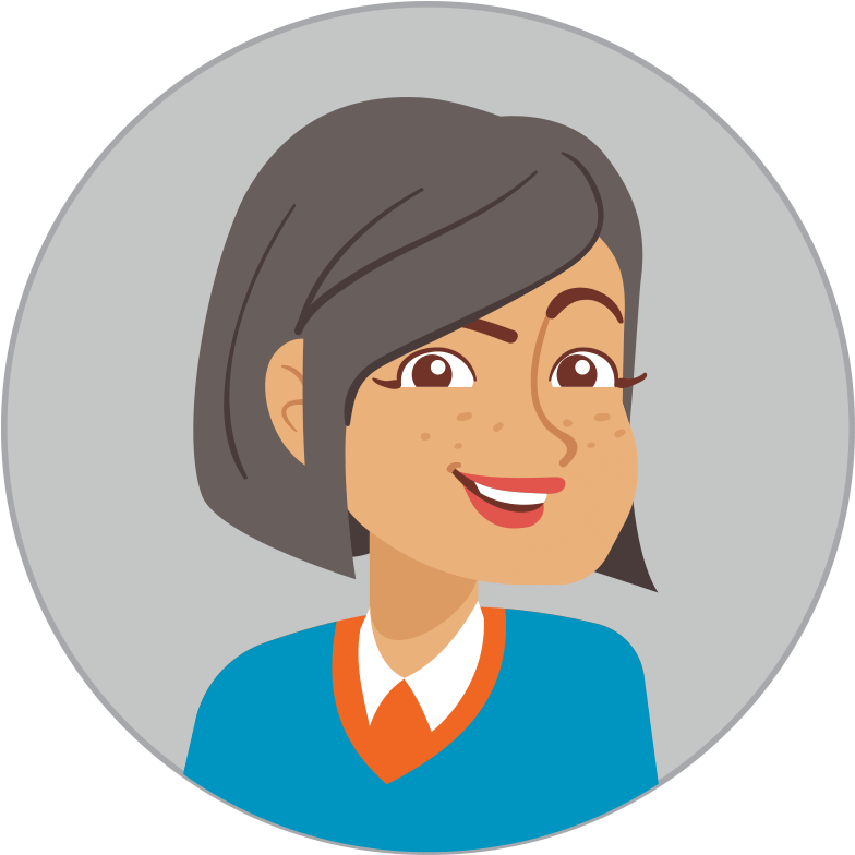 Ask Miriam Icon - Cartoon Clipart (800x800), Png Download