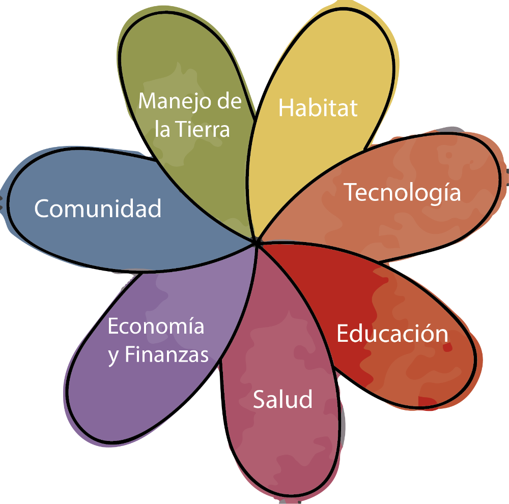 Los Pétalos De Esta Flor, Representan Las Distintas Clipart (1000x991), Png Download