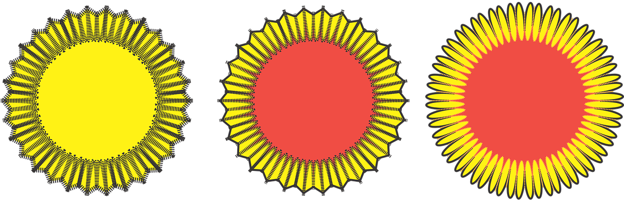 Icon Sun Summer - Federal Reserve Seal Vector Clipart (1280x640), Png Download