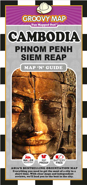 Groovy Cambodia Map E2, - Angkor Thom Clipart (605x605), Png Download