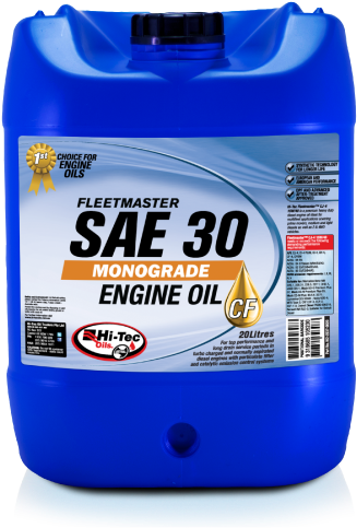 Ht1008 020 20ltr 20l Fleetmaster 30 Sae30 30w Cf Cf - Monograde Oil Clipart (580x580), Png Download