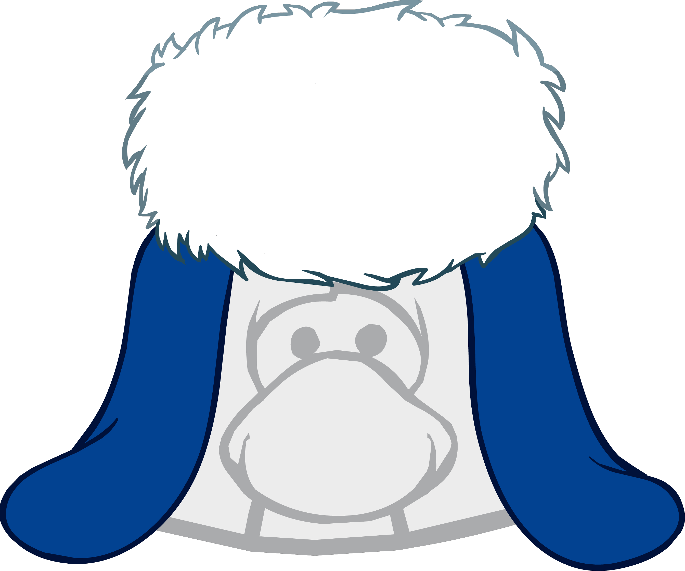 Blue Holiday Cap Icon - Club Penguin The Hip Hop Clipart (2687x2242), Png Download