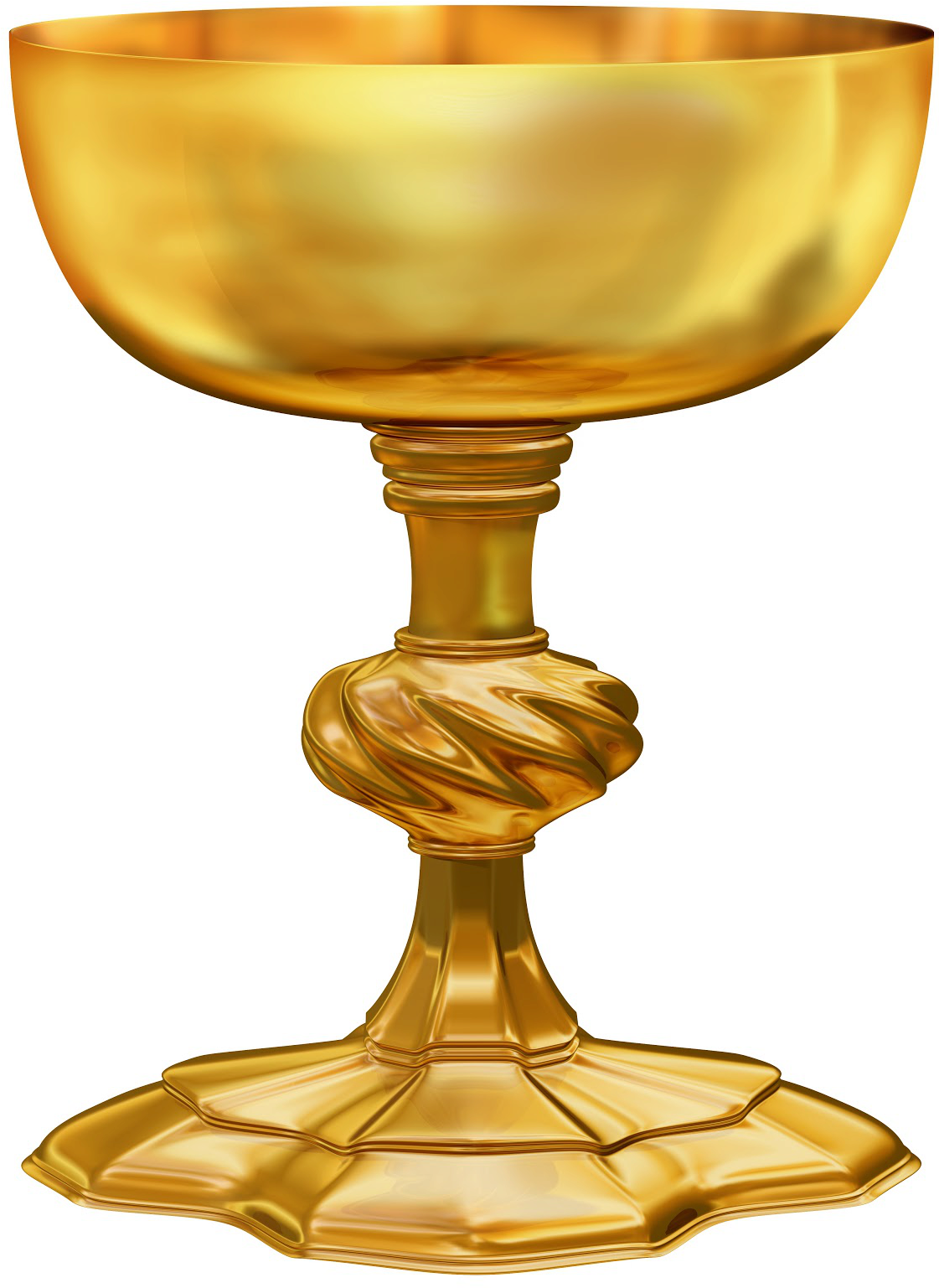 Holy Communion Images Png Download - Golden Chalice Clipart (1121x1537), Png Download