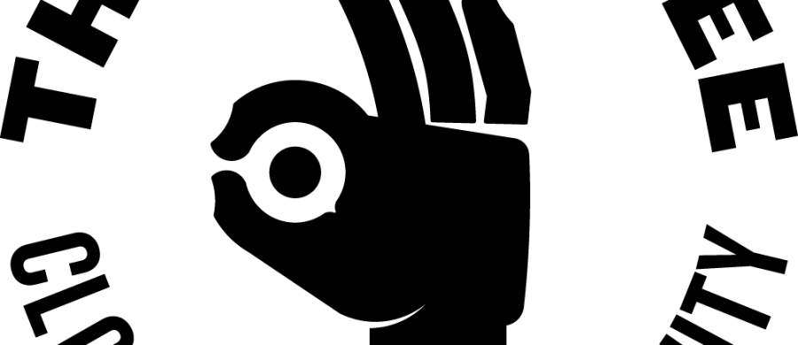 00 The Okay See Circ - Sign Clipart (900x390), Png Download