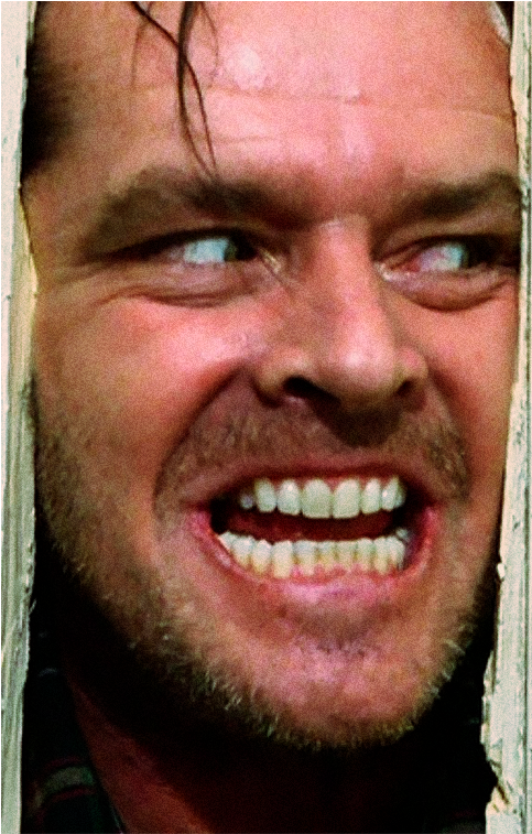 Stanley Kubrick - Jack Torrance Clipart (1345x756), Png Download