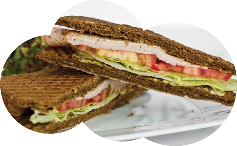 Mask-turkey - Ham And Cheese Sandwich Clipart - Large Size Png Image