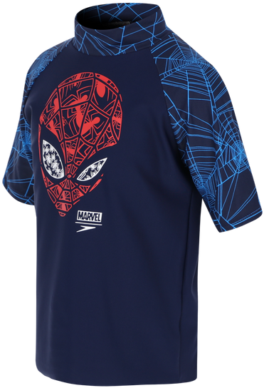 Traje De Baño Speedo Natación Sun Top Hombre Araña - Active Shirt Clipart (720x720), Png Download