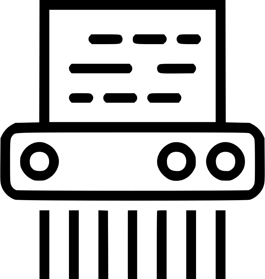 Paper Shredder Comments Clipart (930x980), Png Download