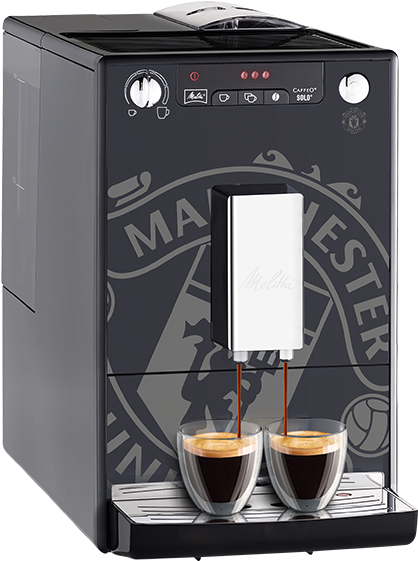 Our Special Offer For Fans Of The Red Devils - Melitta Manchester United Coffee Maker Clipart (560x560), Png Download
