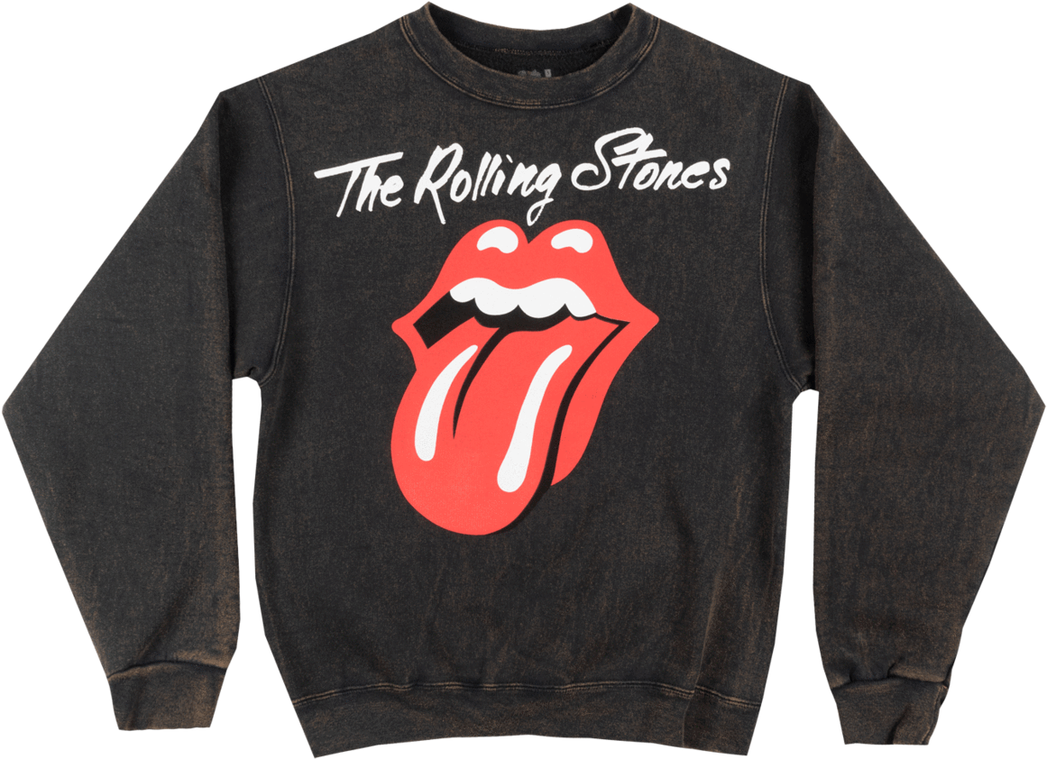 The Rolling Stones Forty Licks Crewneck Sweatshirt - Rolling Stones Clipart (1200x867), Png Download