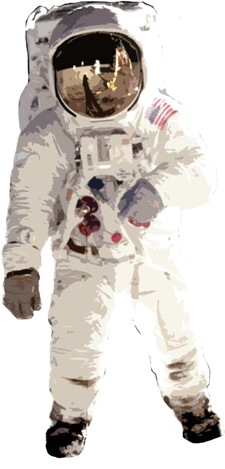 Maps - Astronaut Wall Stickers Clipart (2048x2048), Png Download