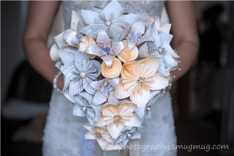 Paper Flowers By Powell's Petals - Bouquet Clipart (800x800), Png Download