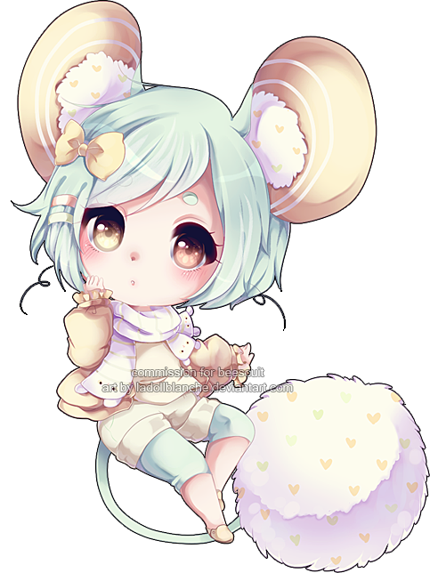 1/3 Chibi Commission For Ninthform - Chibi Kawaii Kawaii Anime Chibi Cute Clipart (483x644), Png Download