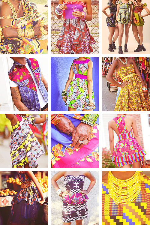 Mine African Africa Kbye African Fashion African Print - Decoration Clipart (500x750), Png Download