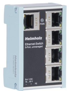 Unmanaged Industrial Ethernet Switch, 5 Port - Unmanaged Clipart (600x600), Png Download