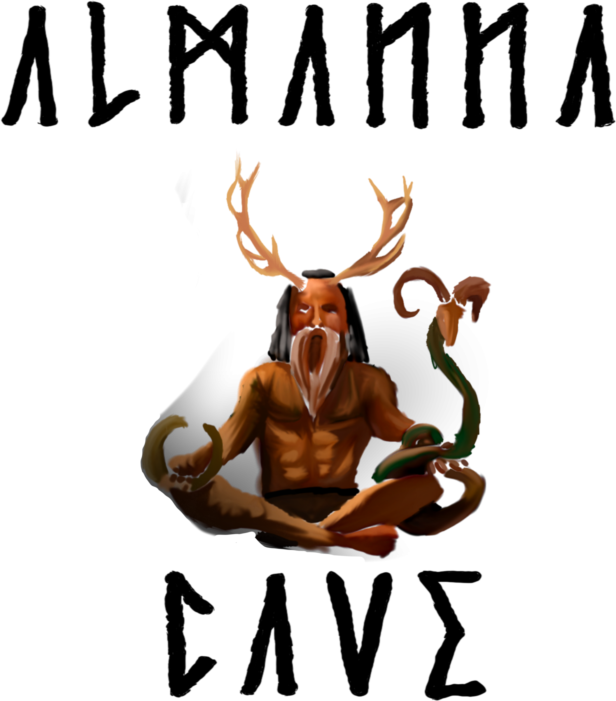 Almannacave - Elk Clipart (2199x2464), Png Download