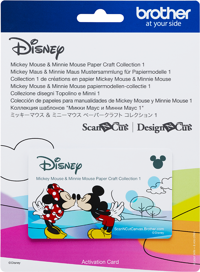 Disney Mickey - Scan N Cut Disney Clipart (839x1000), Png Download