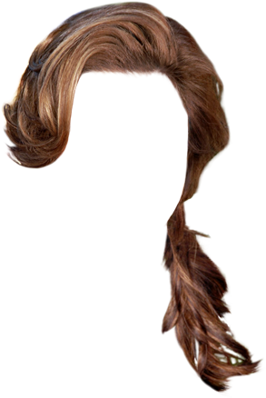 Lace Wig Clipart (521x625), Png Download