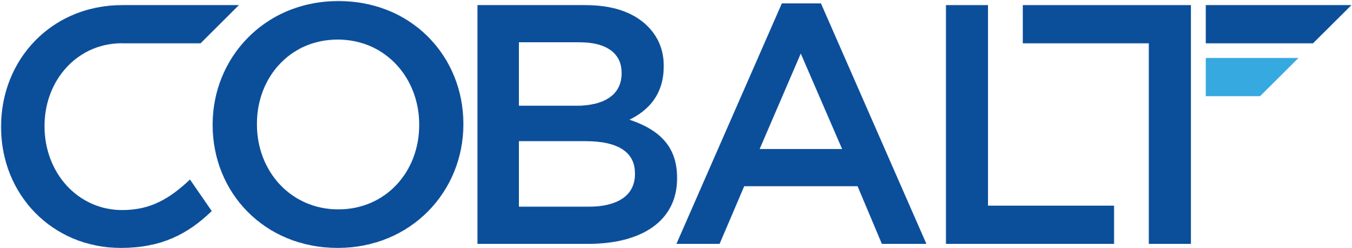 Cobalt Air - Cobalt Air Logo Png Clipart (2000x412), Png Download