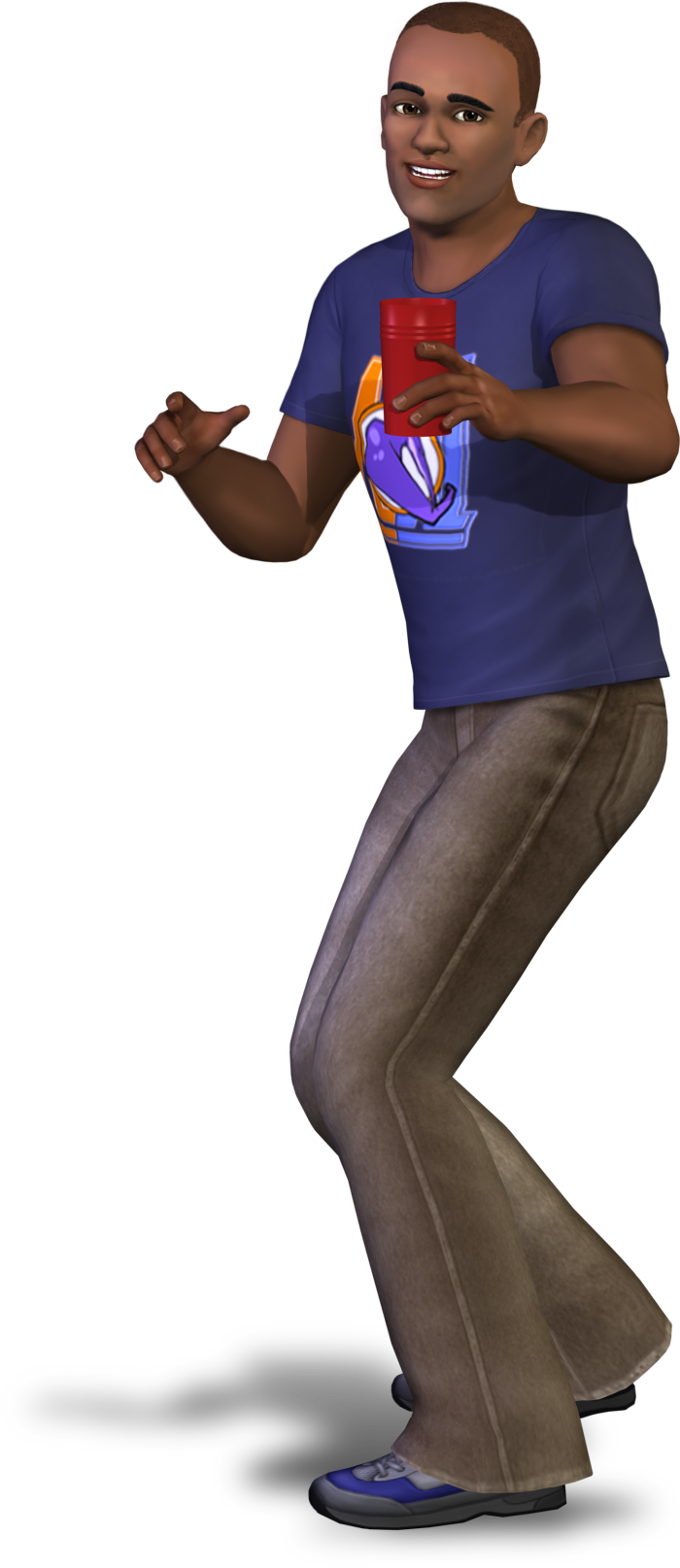 Joven Dibujo Png - Dibujo De Adolescente Png Clipart (700x1615), Png Download