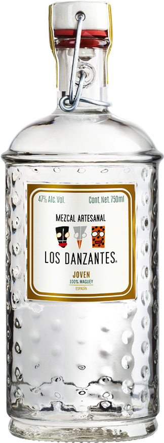 Mezcal Los Danzantes Joven - Los Danzantes Clipart (348x1080), Png Download