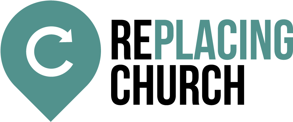 Replacing Church Logo 1000w No Margin - Sign Clipart (1000x417), Png Download