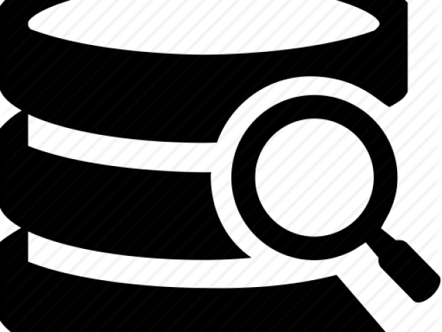 Search Icon Black And White - Circle Clipart (640x480), Png Download