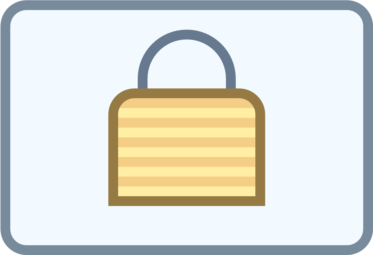 Lock Landscape Icon Clipart (1600x1600), Png Download