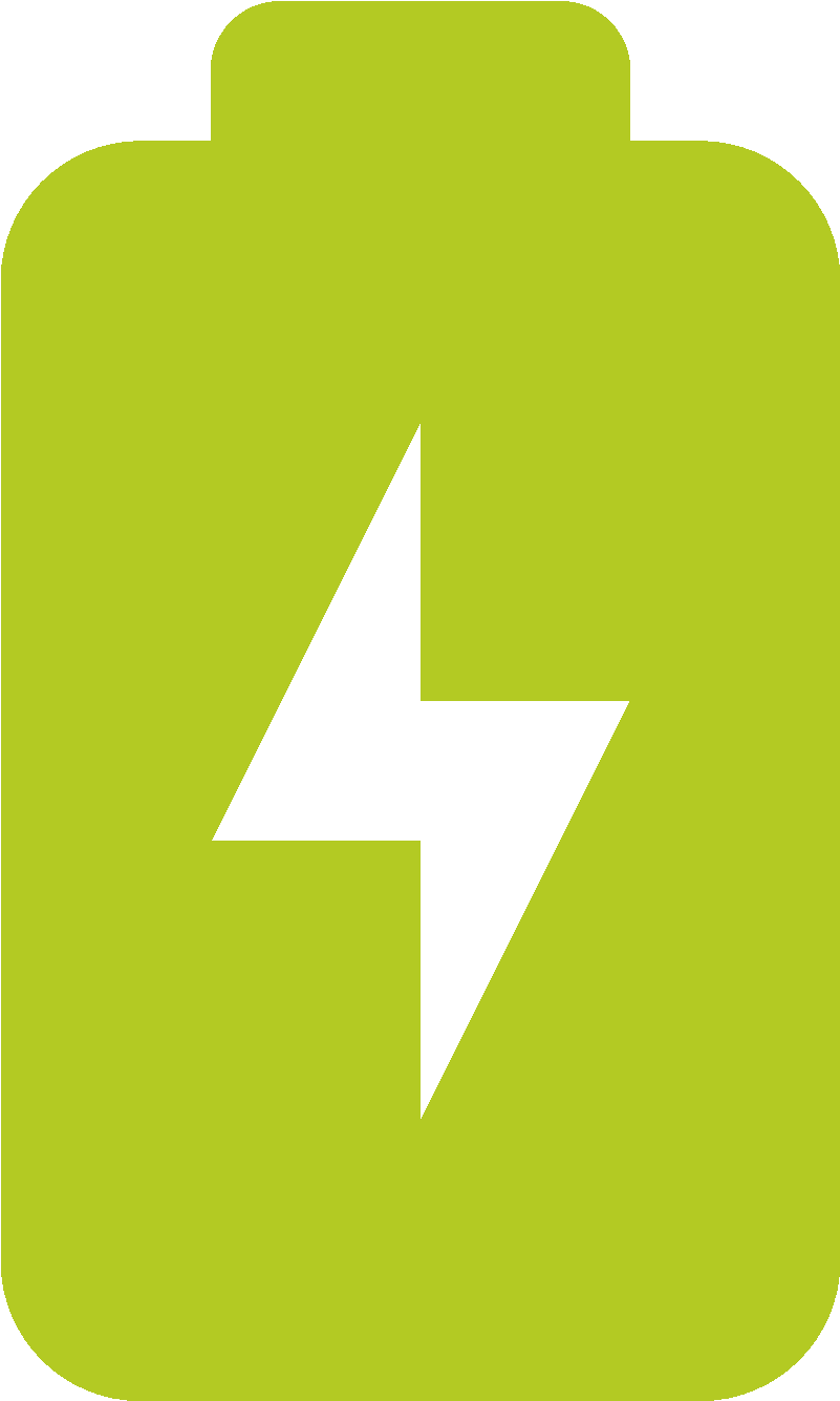 Landscape Clipart Strimmer - Green Battery Charging Png Transparent Png (1440x1440), Png Download