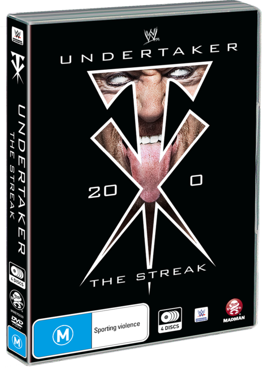 The Streak - Wwe Undertaker Blu Ray Clipart (516x724), Png Download