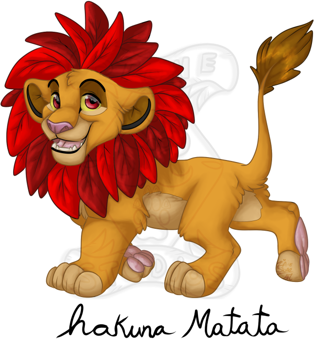 Simbamanewm - Masai Lion Clipart (750x750), Png Download