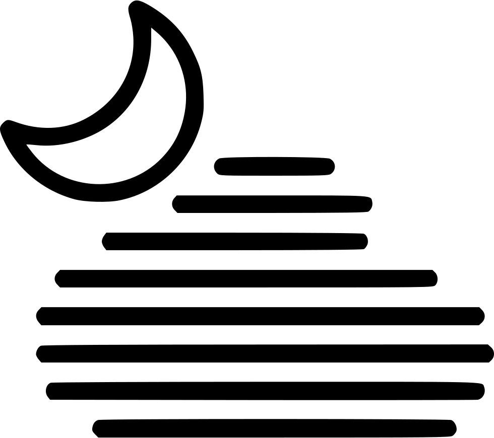 Moon Hot Humidity Night Weather Comments Clipart (980x870), Png Download