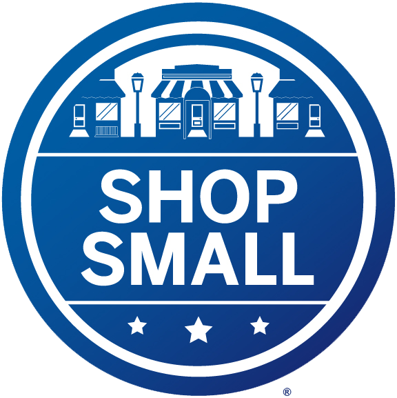 Opportunites To Shop Small And Local Abound - American Express Small Business Saturday Logo Clipart (576x577), Png Download