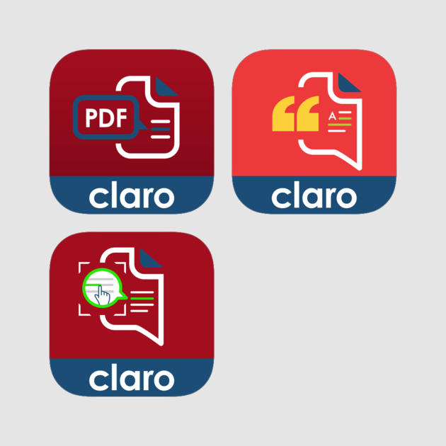 Claroread App Bundle 4 - Graphic Design Clipart (630x630), Png Download