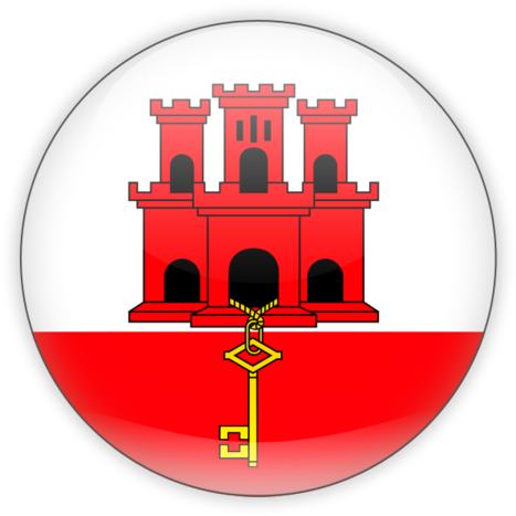 Gibraltar Flag Icon Clipart (640x480), Png Download