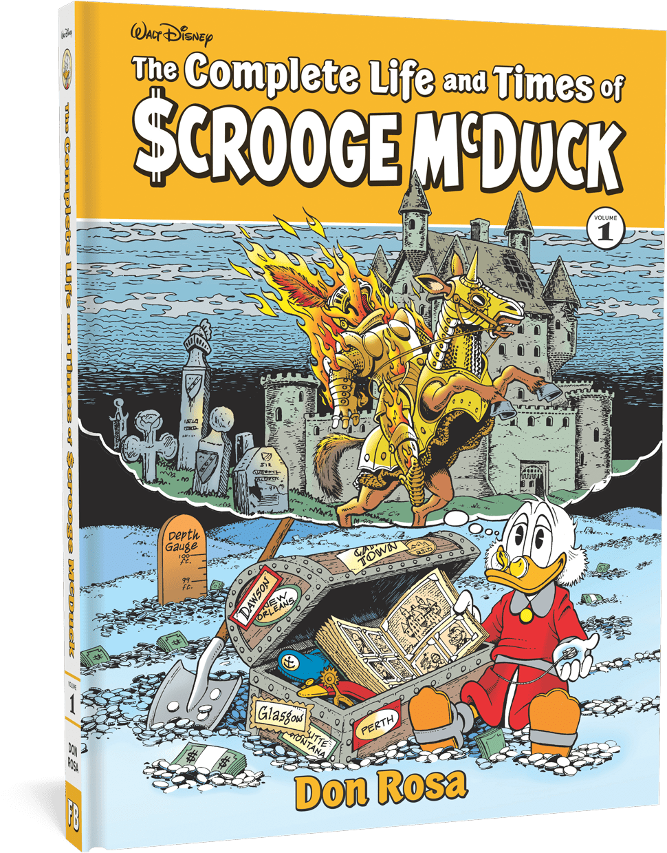 The Complete Life And Times Of Uncle Scrooge - Complete Life And Times Of Scrooge Mcduck Clipart (1000x1281), Png Download