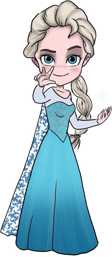 Frozen - Elsa - Cartoon Clipart (1920x1080), Png Download